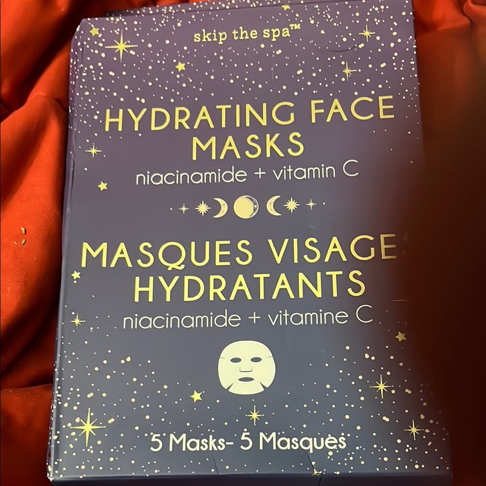 Skip the spa Hydrating face mask 5 pack